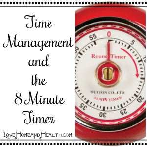 Time Management and the 8 Minute Timer
