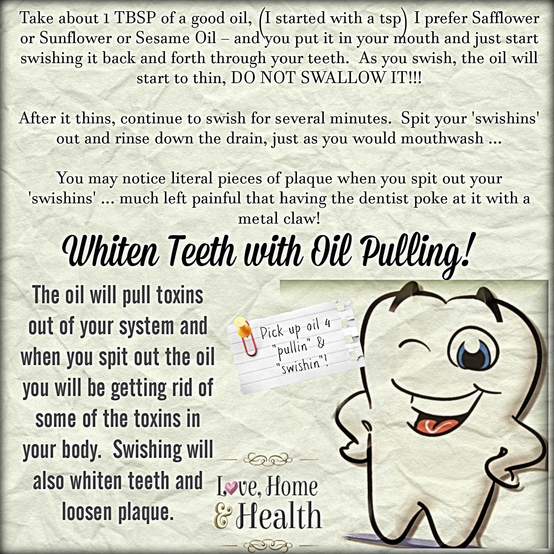 tooth whitening at home - Love, Home and Health