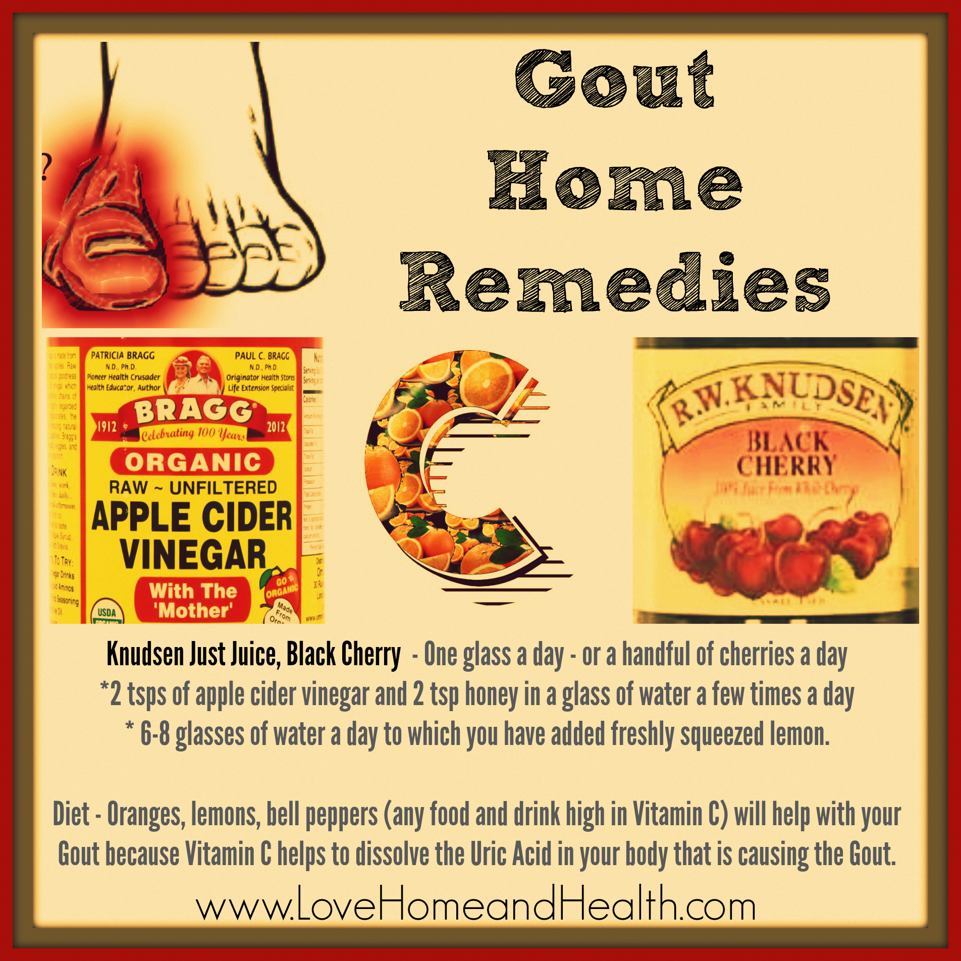 gout home remedies