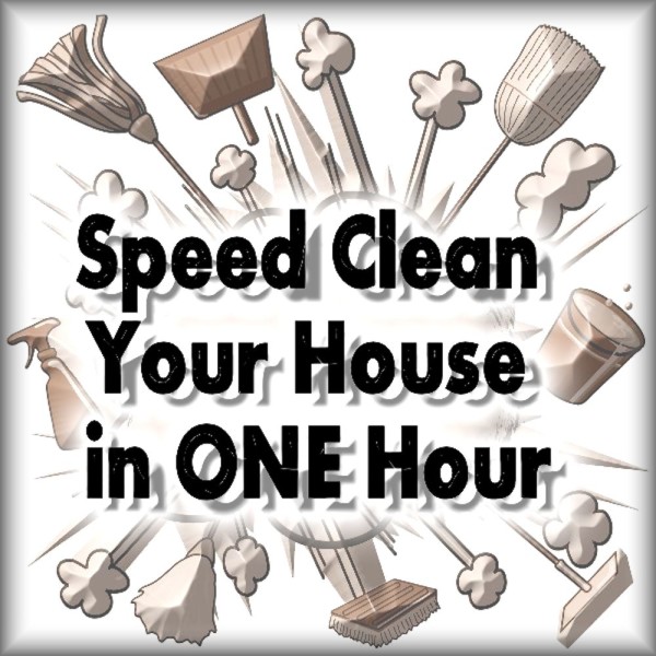 How to Speed Clean Your House - Love Home and Health