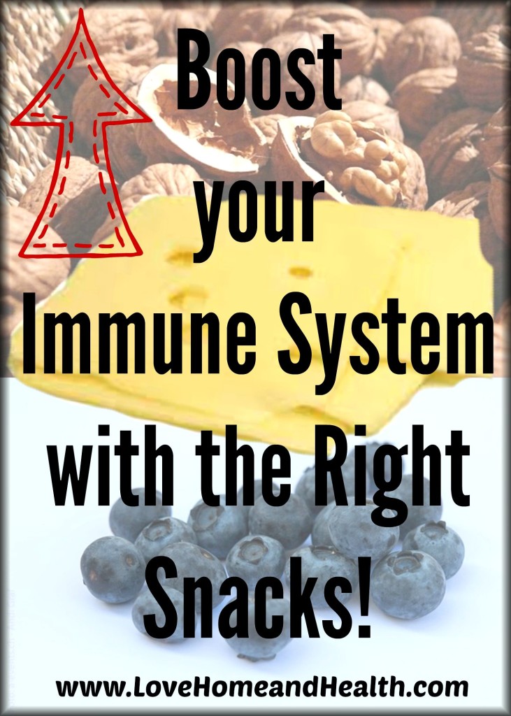 Boost your Immune System with the Right Snacks! @ www.LoveHomeandHealth.com