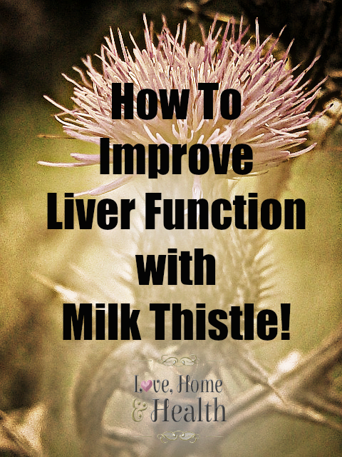 Improve Liver Function Naturally - Love, Home and Health