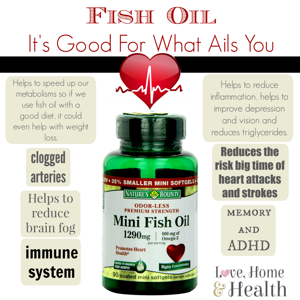 Fish Oil Home Remedies @ www.LoveHomeandHealth.com