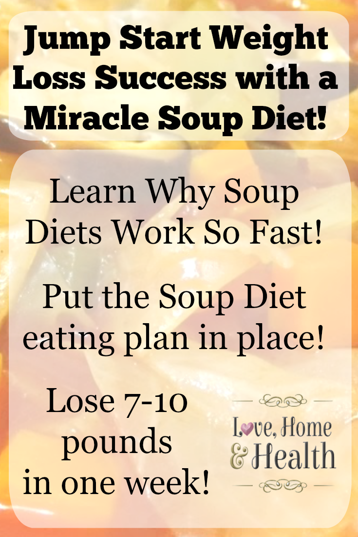 Soup Diets for Fast Weight Loss