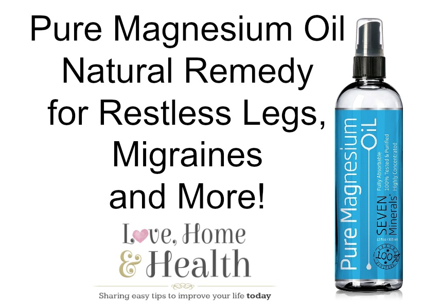 Pure Magnesium Oil Spray - Love, Home and Health