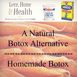 A Natural Botox Alternative - Homemade Botox