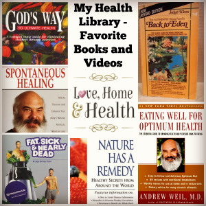"My Health Library - Favorite Books and Videos - Love, Home and Health"