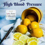 blood pressure - lemon remedy - love, home and health