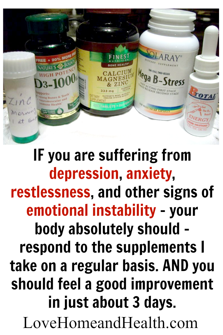 Depression And Anxiety A Natural Remedy That Works Love Home And Health