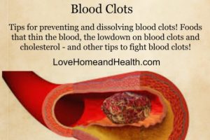 natural ways to prevent blood clots - love, home and health