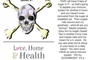 Death by Sugar @ www.LoveHomeandHealth.com