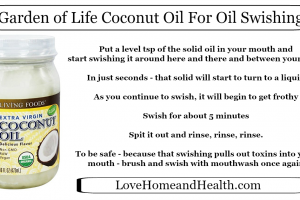 Garden of Life Coconut Oil for Swishing - Love, Home and Health